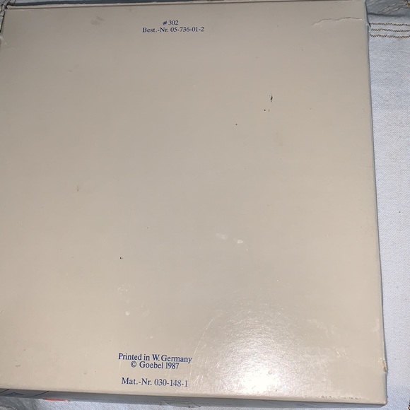 Original M.J. Hummel “Daisies don’t tell” plate - Picture 5 of 5